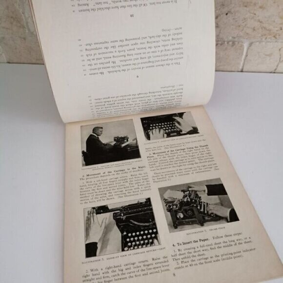 1934 High School Typewriting Course Rational Gregg Publishing Ontario Textbook - Picture 5 of 8